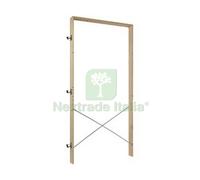 1PZ CONTROTELAIO IN LEGNO H. CM. 215 PER MURI SPESSORE 8,5 CM.: