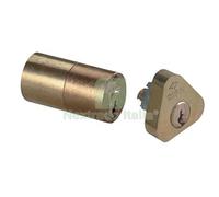 1PZ COPPIA CILINDRI ESTERNI 02139 HAND CISA OTTONE CHIAVI 3: