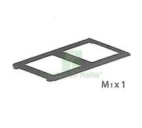 1PZ CORNICE M1X1 PERR PATTUMIERA 2 ANTE CM. 68X37X90H ART PLAST: