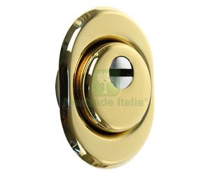 1PZ DEFENDER ANTITRAPANO REGOLABILE PER SERRATURE H.14 25 MM Ã˜ MM. 50 CROMO SA: