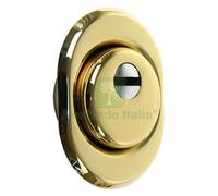 1PZ DEFENDER ANTITRAPANO REGOLABILE PER SERRATURE H.14 25 MM Ã˜ MM. 50 OTTONE: