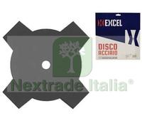 1PZ DISCO IN METALLO PER DECESPUGLIATORE A 4 DENTI: