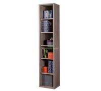 1PZ DISEGNO LIBRERIA 6 VANI 36X44XH217 CM ROVERE: