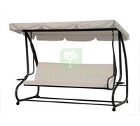 1PZ DONDOLI DONDOLO "SOFA" 3 POSTI SGANCIO RAPIDO CM 230X120X170H: