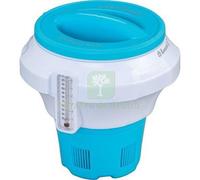1PZ DOSATORE GALLEGGIANTE MAXI X PISCINA 58701 BESTWAY + TERMOMETRO X PASTIGLIE: