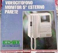 1pz Elvox 5601/000 videocitofono con staffa Nuovo Sconto Extra Su ☎️