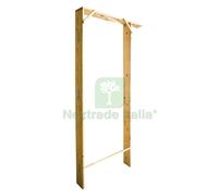 1PZ FALSO TELAIO IN LEGNO PER PORTE INTERNE LUCE NETTA CM 70 100 X 14,5 X H 215: