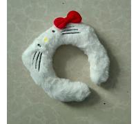 1pz Fascia Larga in Peluche con e Orecchie da Gattino, Compatibile per Donne - Retro a , Accessorio per Lavaggio , Applicazione Maschera, Uso e Outfit per San Valentino