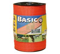 1PZ FETTUCCIA ELETTRICA H 20 MM 6 FILI MT. 200 ARANCIO: