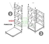 1PZ FIANCO DX PER KIT LAVATOIO RESINA ANTIACIDO: