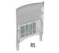 1PZ FIANCO RS PER ALLIBERT KETER SET IOWA BALCONY CAPPUCCINO: