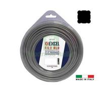 1PZ FILO PER DECESPUGLIATORE IN NYLON QUADRO ALU Ø MM.3,3 IN MATASSA DA MT.40: