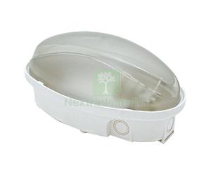 1PZ FME ART.62.720 PLAFONIERA OVALE BIANCO: