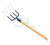 1PZ FORCA A VANGARE M.LEGNO ORSATTI ACCIAIO TEMPRATO FAGGIO DENTI 4 H.CM 170: