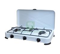 1PZ FORNELLO 3 FUOCHI A GAS GPL 'KASART' CM 58 X 28 X H.11: