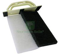 1PZ FRATTAZZO PER PIASTRELLE + 2 TAMPONI CM. 25X12: