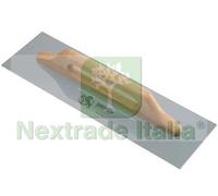 1PZ FRATTONE PER STUCCO IN ACCIAIO CON MANICO IN LEGNO CM.48X14: