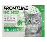 1PZ FRONTLINE COMBO PER GATTI E FURETTI IN CONFEZIONE DA 3 PIPETTE: