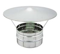 1PZ FUMAIOLO CINESE ACCIAIO INOX AISI 304 CM 8: