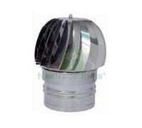 1PZ FUMAIOLO GIREVOLE GLOBO INOX TONDO (ATTACCO MASCHIO) Ï CM.16: