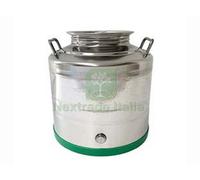 1PZ FUSTO INOX PER OLIO SALDATO LT.30: