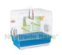 1PZ GABBIA UCCELLI REKORD 2 CM.39X25X41H. BIANCA: