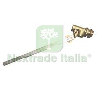 1PZ GALLEGGIANTE CORPO IN OTTONE CON ASTA PIATTA INOX M 3 4" MM.300 Ø MM.8: