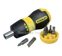1PZ GIRAVITE NANO PORTAINSERTI A CRICCHETTO STANLEY INSERTI 6 0 66 358: