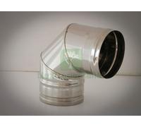 1PZ GOMITO INOX AISI 304 90 DIAMETRO 140: