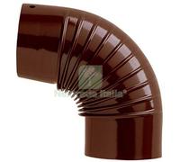 1PZ GOMITO LEGNA 90° CLASSIC MARRONE SAVE CM 13: