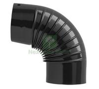 1PZ GOMITO X STUFA 90 DIAMETRO 15 NERO: