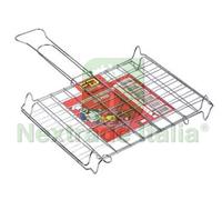 1PZ GRIGLIA A RETE DOPPIA CON PIEDI CM.27X37: