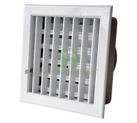 1PZ GRIGLIA AERAZIONE AD INCASSO PER CAMINI CM 14 X 13 FORO 11,1 X 11,1 Ã˜ 8: