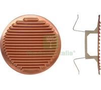 1PZ GRIGLIA AERAZIONE RAME CON MOLLE D.120 160: