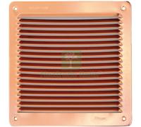 1PZ GRIGLIA DI AERAZIONE IN RAME MM. 230X230: