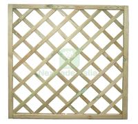 1PZ GRIGLIATO PINO IMPREGNATO MOD.35 CM.90X90H:
