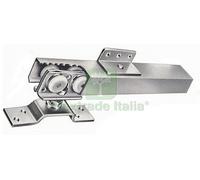 1PZ GUIDA IN ALLUMINIO PER PORTE SCORREVOLI 121 150 CM IN KIT: