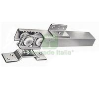 1PZ GUIDA IN ALLUMINIO PER PORTE SCORREVOLI 91 120 CM IN KIT: