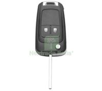 1PZ GUSCIO CHIAVE AUTO OPEL HU100ARS2 SILCA PULSANTI 2: