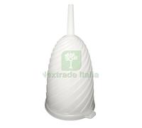 1PZ IMBUTO A TORTIGLIONE X FILTRAGGIO CAPACITA' 2 LITRI DIAMETRO 15 CM: