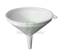 1PZ IMBUTO IN PLASTICA PER TRAVASO BIANCO Ï CM. 16: