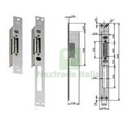 1PZ INCONTRO ELETTRICO CON FERMO SERIE 6000 FRONTALE CORTO CM.16 (6100 1):