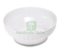 1PZ INSALATIERA TONDA COSTOLATA COL. ASSORTITI Ï CM. 34: