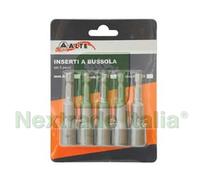 1PZ INSERTI A BUSSOLA MAGNETICI PER AVVITATORI SET PEZZI 5 65X13 MM: