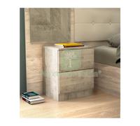 1PZ KIT COMODINO 2C 45X34XH47 CM ROVERE PL.: