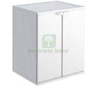 1PZ KIT COPRILAVATRICE RESINA CM 66X568X88H BIANCO: