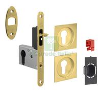 1PZ KIT PER PORTE SCORREVOLI EASY G500T YALE ORO LUCIDO: