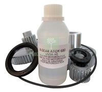 1PZ KIT RICAMBIO MOTORIDUTTORE 1004 REBER OLIO + PARAOLIO INT EST + GUARN + SER: