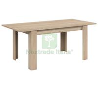 1PZ KIT TAVOLO KENDRA 90X140 190XH78 CM ROVERE CANADIAN: