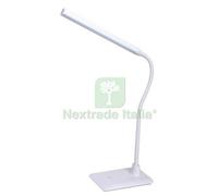 1PZ LAMPADA DA SCRITTOIO LED 6W SLIM BIANCO: